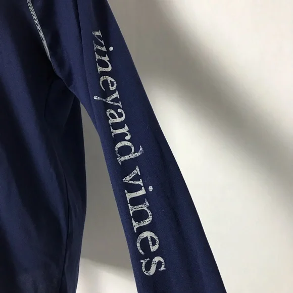 Vineyard Vines Blue Size Small Men’s Performance Long Sleeve Shirt - Picture 4 of 7